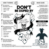 BERNAMA - DON’T BE DUPED BY FAKE LOANS