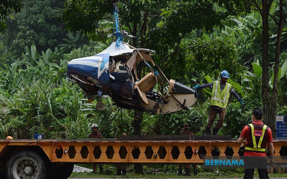 BERNAMA HELICOPTER FIRST CRASH INVOLVING G2CA IN MALAYSIA, 45TH INCIDENT IN A DECADE