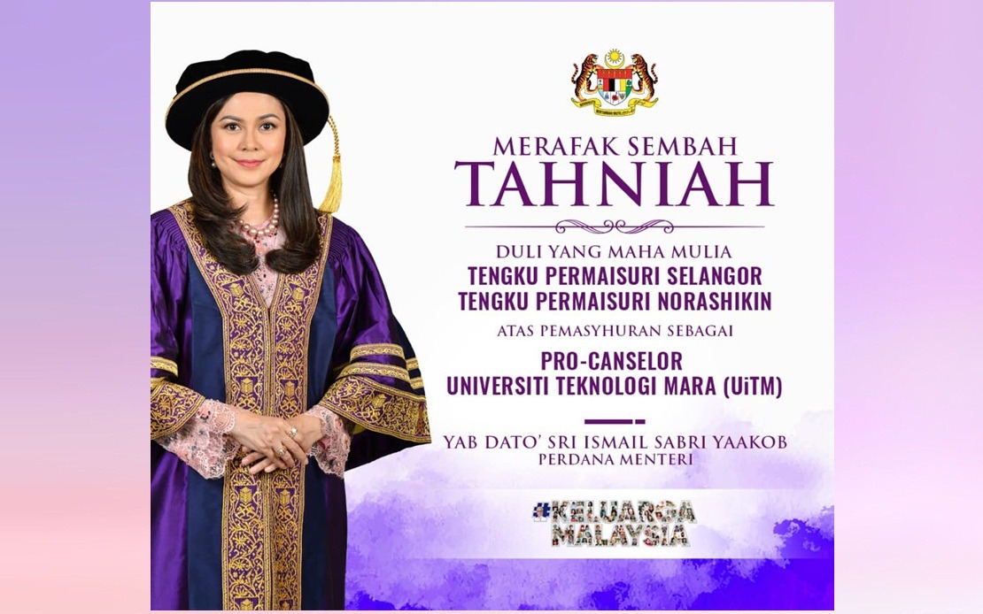 BERNAMA - PM MERAFAK SEMBAH TAHNIAH TENGKU PERMAISURI SELANGOR SEBAGAI ...