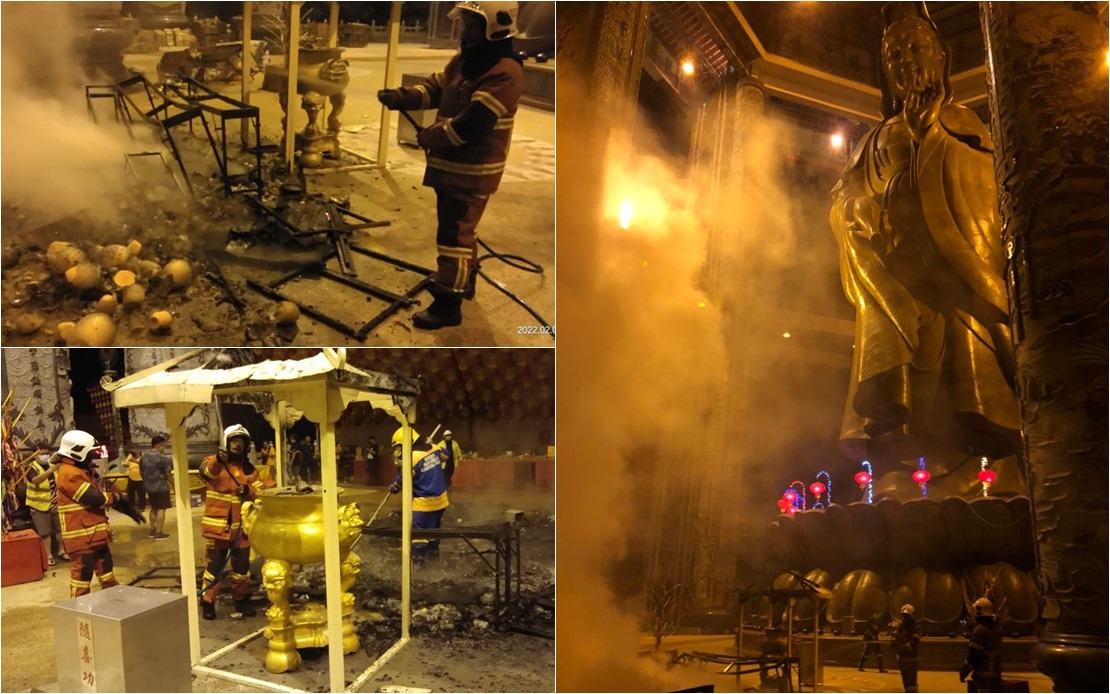 Kek lok si temple fire