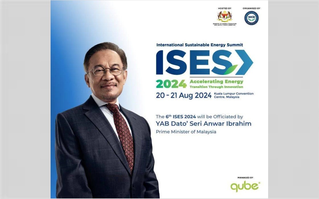 BERNAMA Ises 2024 Summit To Further Drive Malaysia's Renewable Energy