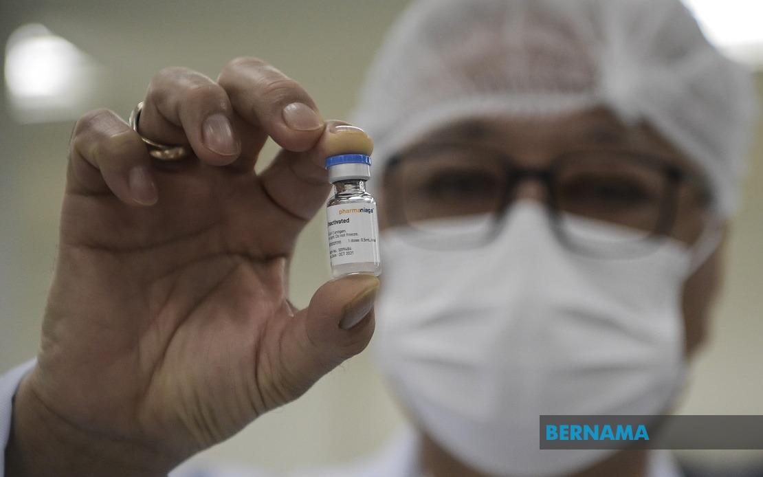 Bernama 8 2 Mln Doses Of Sinovac Vaccine By End Of June Ismail Sabri