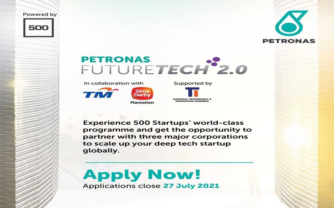 Bernama Petronas Invites Startups To Take Part In Futuretech 2 0