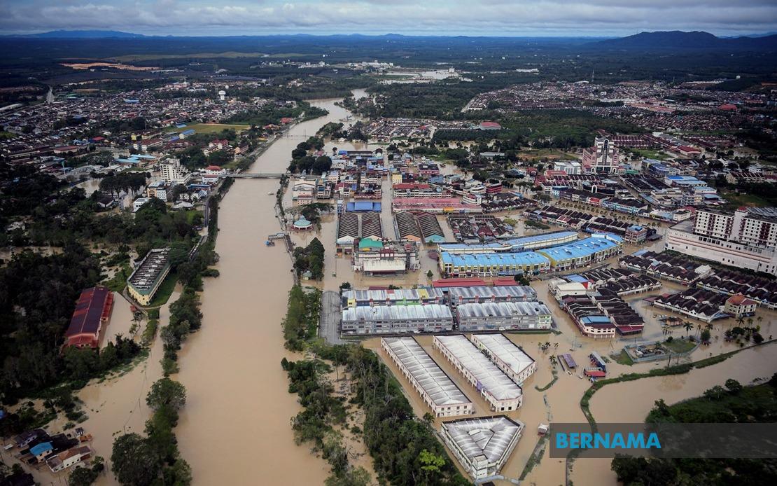 Bernama Banjir Makin Buruk Di Pahang Kelantan Terengganu Dan Perak