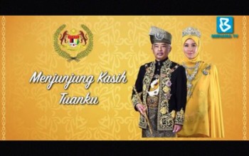 BERNAMA - AGONG BERKENAN TONTON DOKUMENTARI KHAS MENJUNJUNG KASIH ...