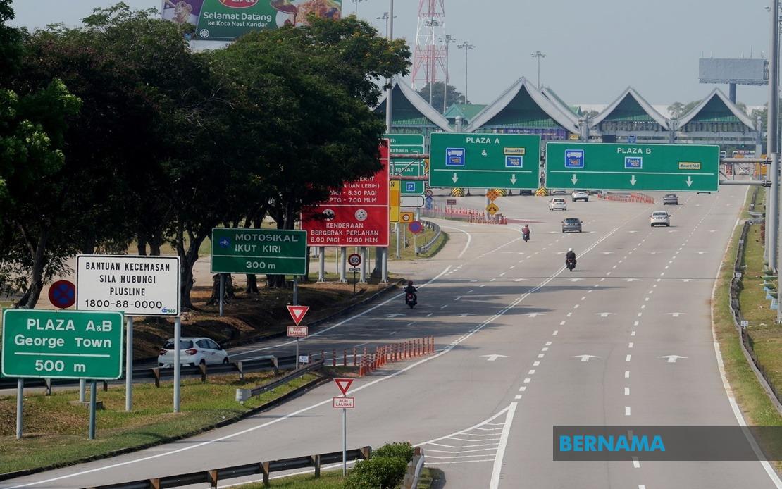 Bernama Plus Nasihat Pengguna Jambatan P Pinang Pastikan Baki Kad Touch N Go Mencukupi