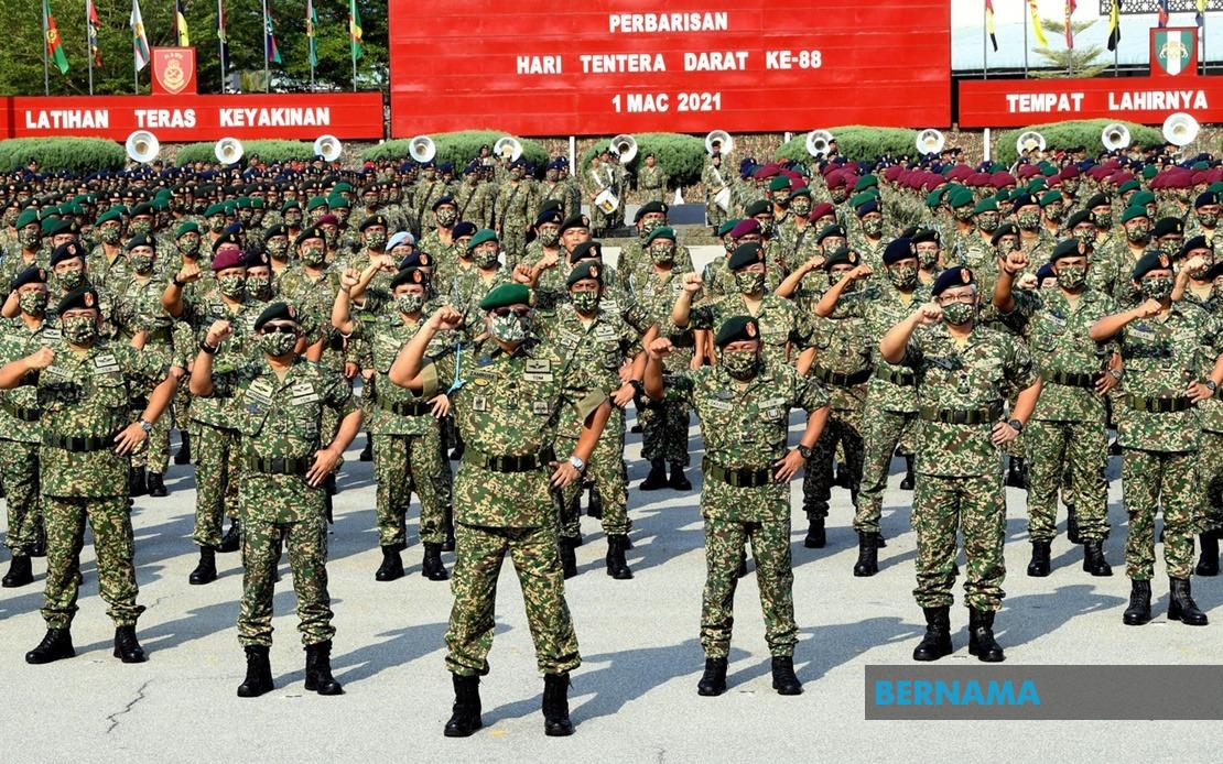 Bernama Tdm Lancar Army 4nextg 2021 2050 Sempena Hari Tentera Darat Ke 88