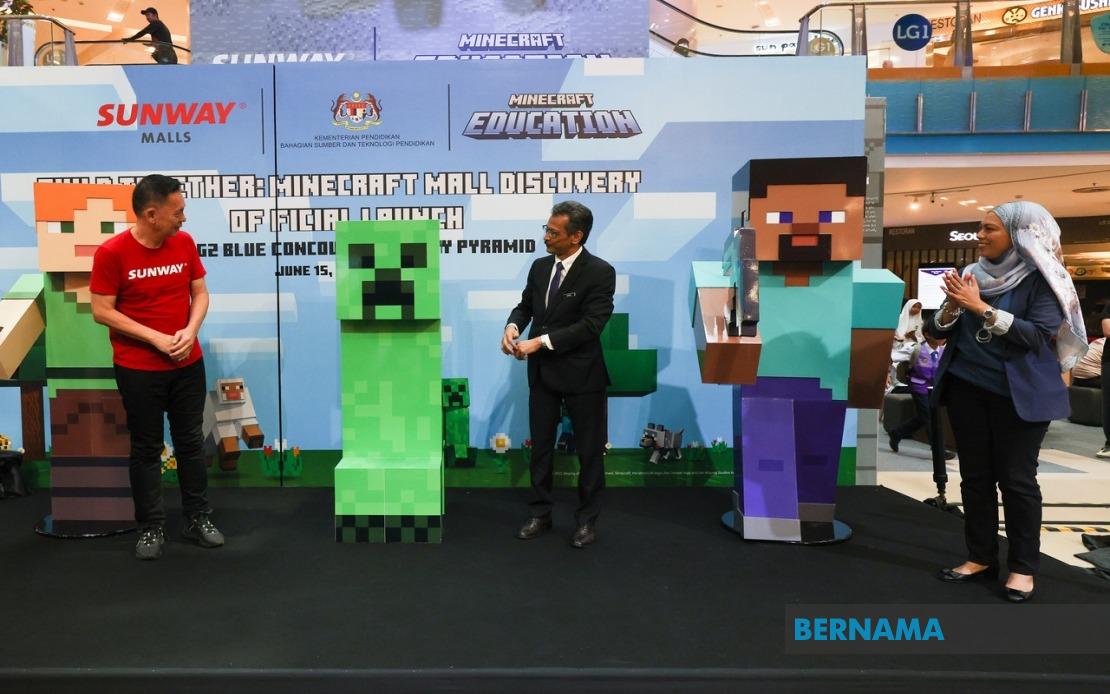 Build Together: Minecraft Mall Discovery has officially begun from