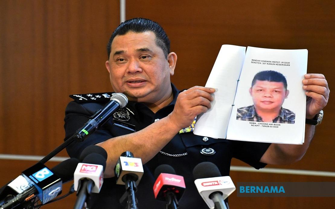 Bernama Kes Tembak Bandar Kinrara Polis Buru Dua Suspek Bukit Aman