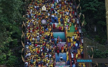 BERNAMA - Construction Of Batu Caves Escalator Will Not Mar Concrete ...