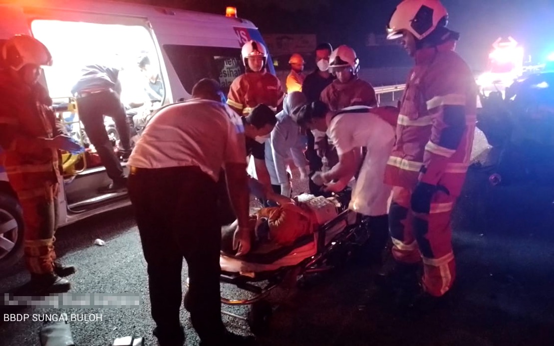 BERNAMA - FATHER, DAUGHTER KILLED IN SUNGAI BULOH CRASH