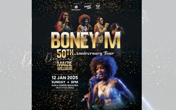 Legenda Irama Disko Boney M Temui Peminat Malaysia Tahun Depan