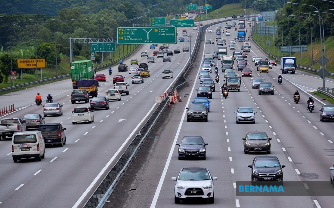 Bernama - Rmco: 100 Per Cent Increase In Traffic Volume On Highways 