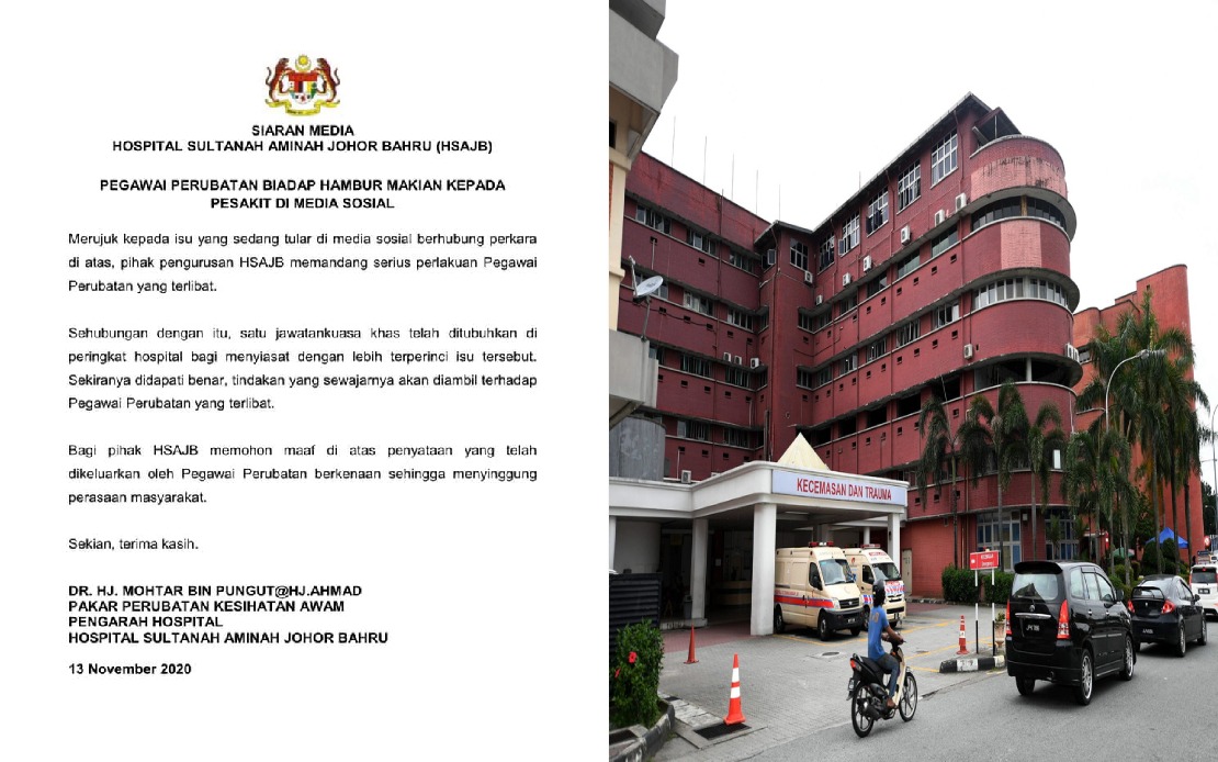 Bernama Hsa To Investigate Medical Officer Over Tweet Insulting Cancer Patient