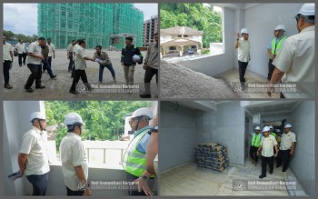 KEMAJUAN PROJEK KKM DI LANGKAWI DINANTIKAN BERLARI LEBIH LAJU