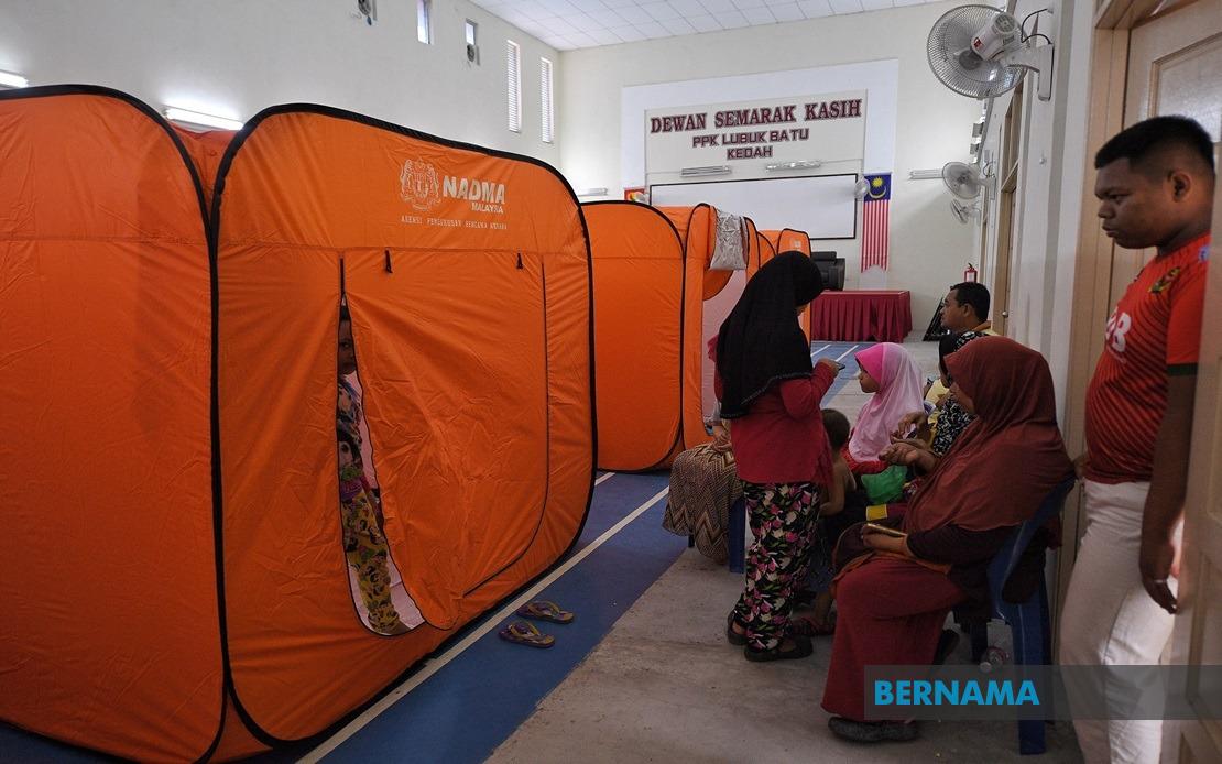 Bernama Two More Relief Centres Opened In Kedah