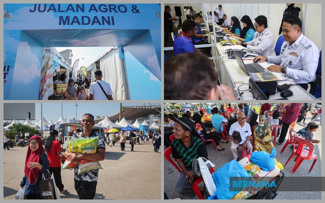 BERNAMA - VISITORS BUY ESSENTIALS AT LOWER PRICES, EXCHANGE HELMET AT ...