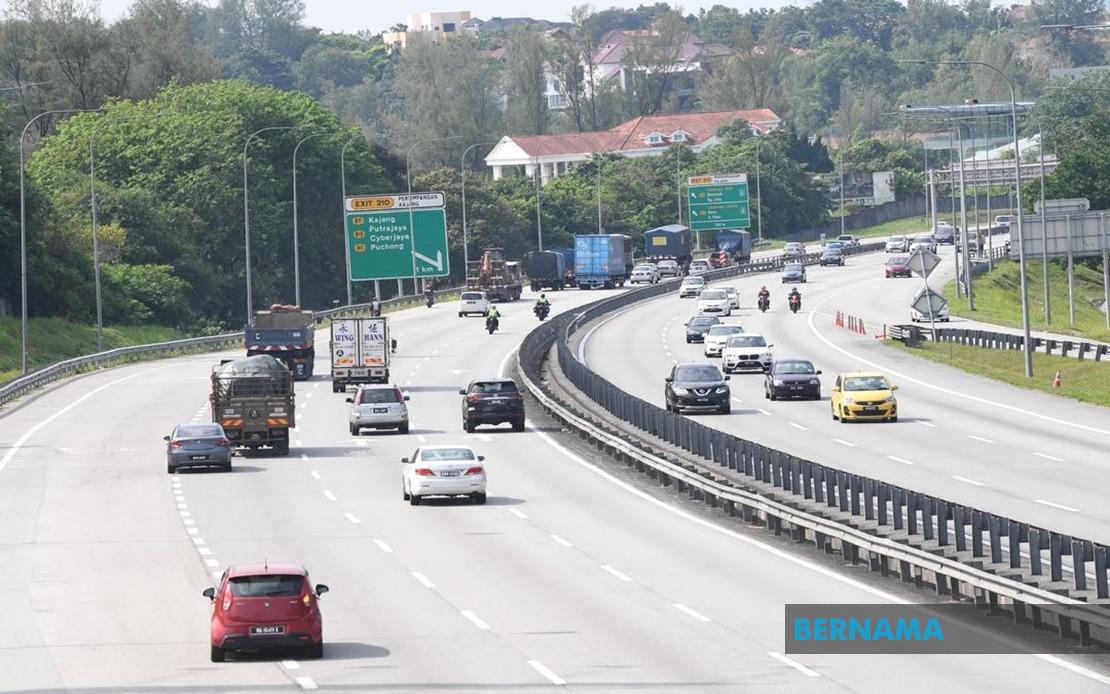 info trafik terkini utara selatan