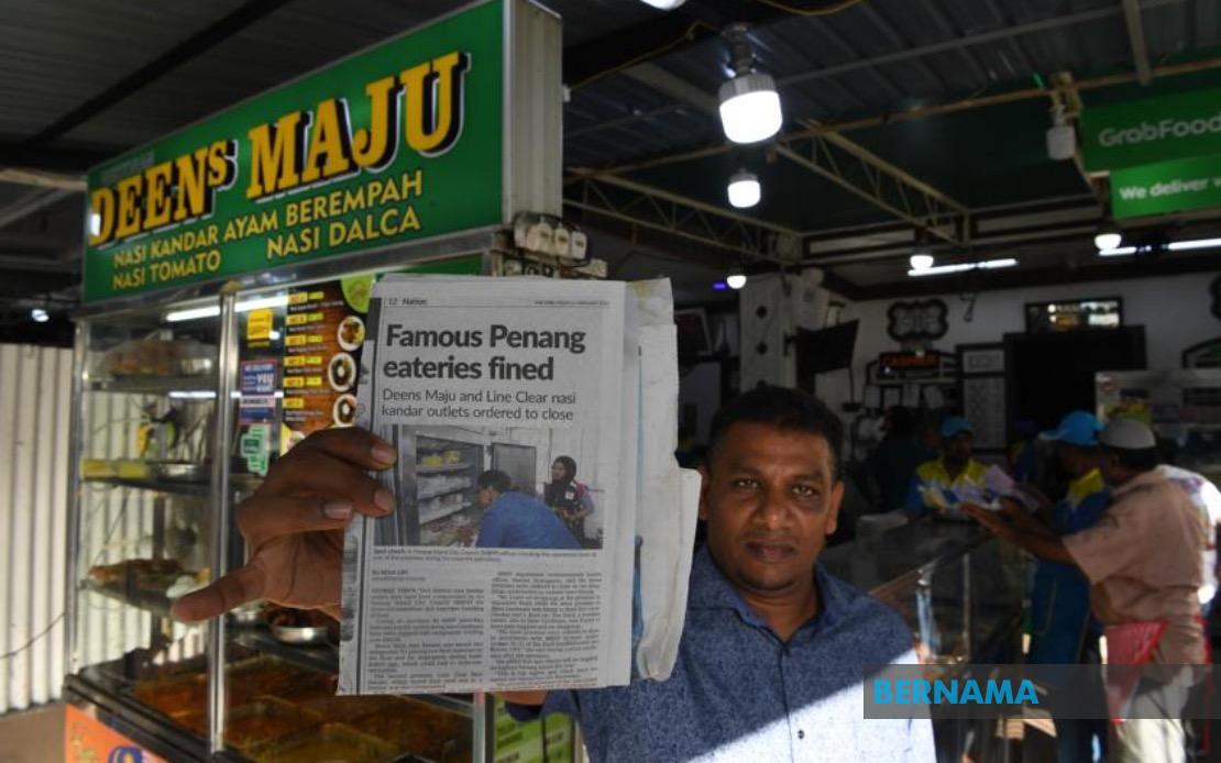 Bernama Renowned Nasi Kandar Restaurants Deny Ordered To Close For Being Dirty