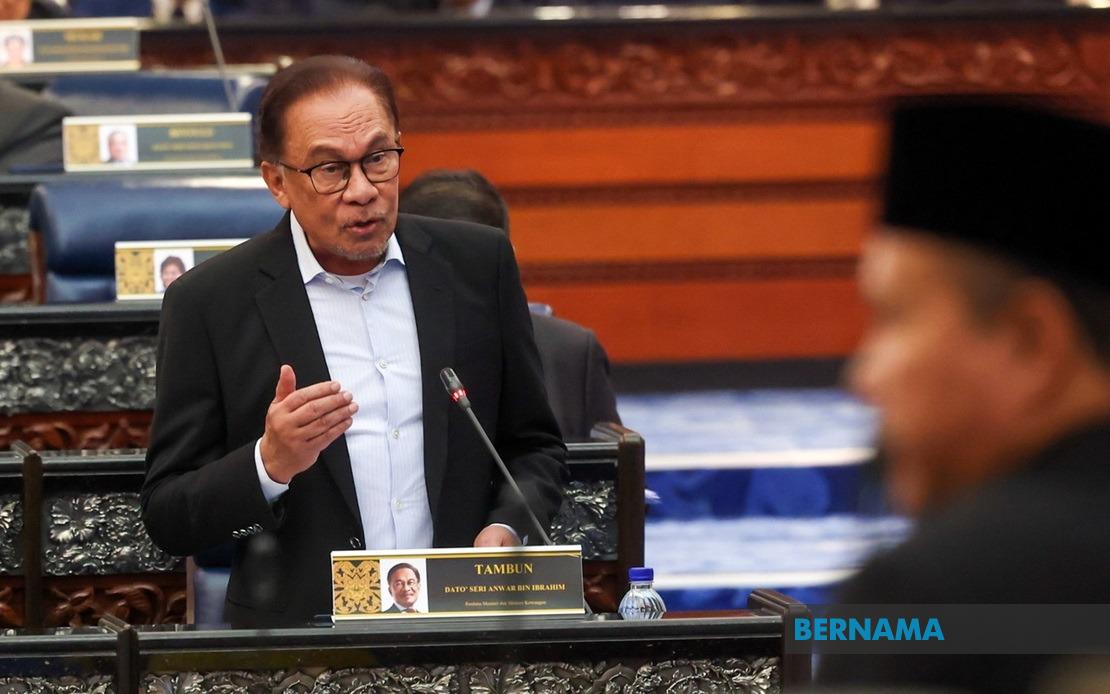 BERNAMA - ANWAR SECARA PRINSIP SETUJU BERI PERUNTUKAN KEPADA PEMBANGKANG