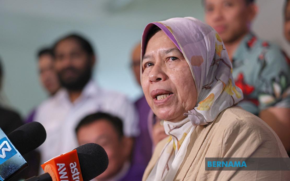 BERNAMA - PRU15: ZURAIDA GAGAL PERTAHAN PARLIMEN AMPANG, HILANG WANG ...