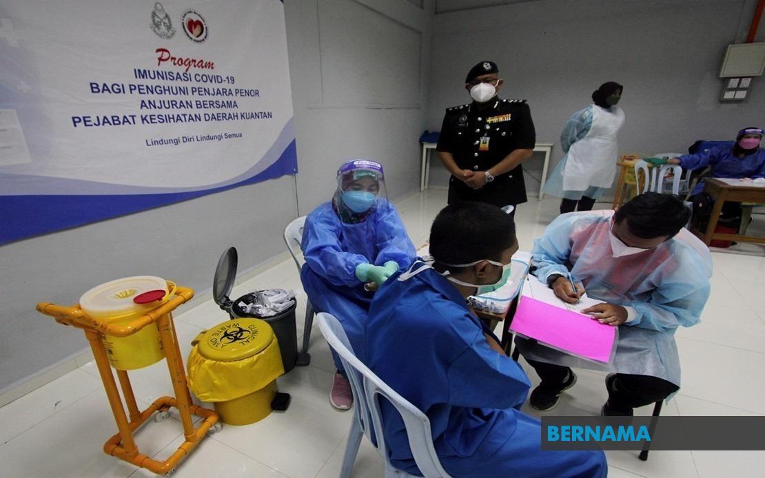 Bernama Covid 19 Vaccination Inmates Behind Bars Grateful They Are Not Forgotten