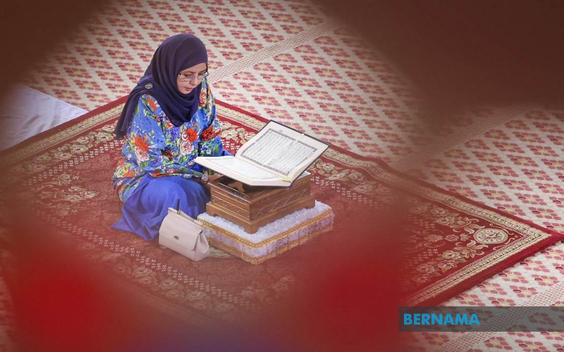 BERNAMA - QUEEN RAJA ZARITH SOFIAH GRACES WORLD #QURANHOUR 2024